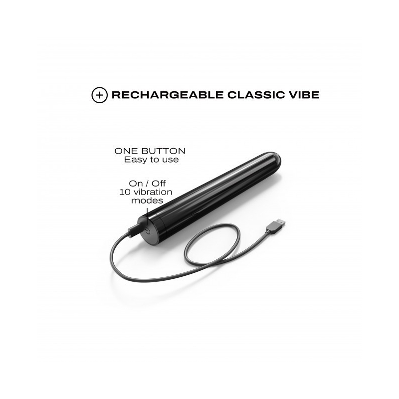 Vibromasseur Dorcel Black Muse 2.0 19 cm Noir