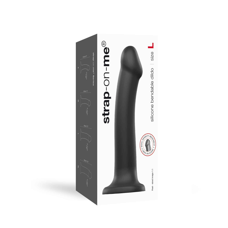 Dildo Double Densité semi realiste Noir