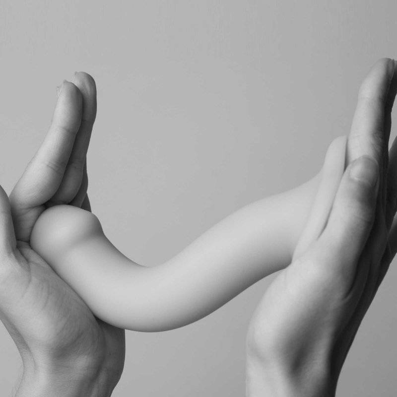 Dildo Double Densité semi realiste Violet