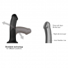 Dildo Double Densité semi realiste Violet