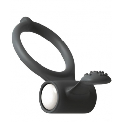 Cockring Vibrant Dorcel Power Clit Noir