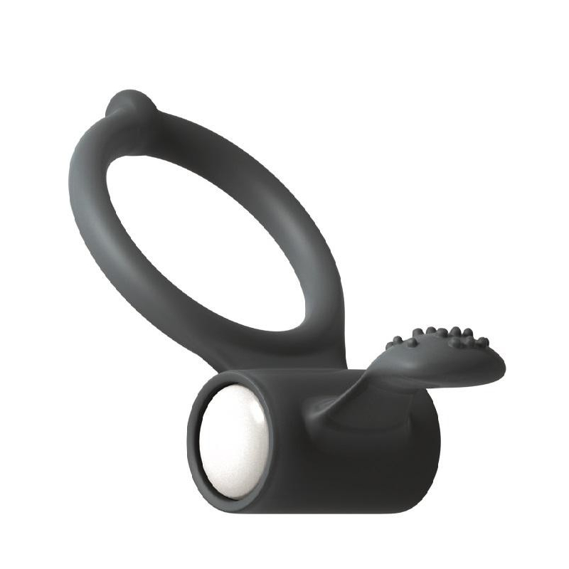 Cockring Vibrant Dorcel Power Clit Noir