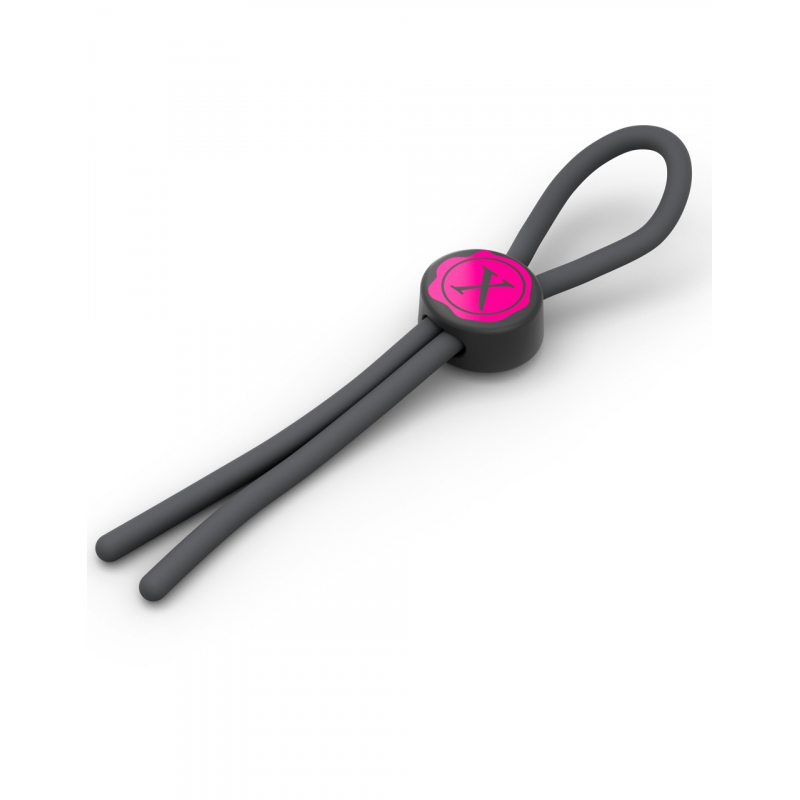 Cockring Lasso Ajustable Noir
