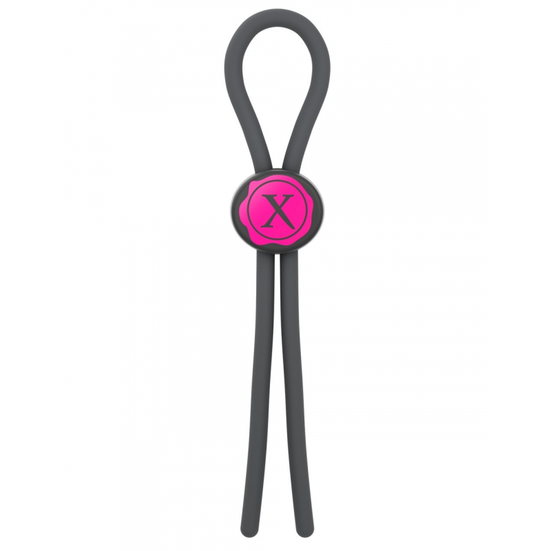 Cockring Lasso Ajustable Noir