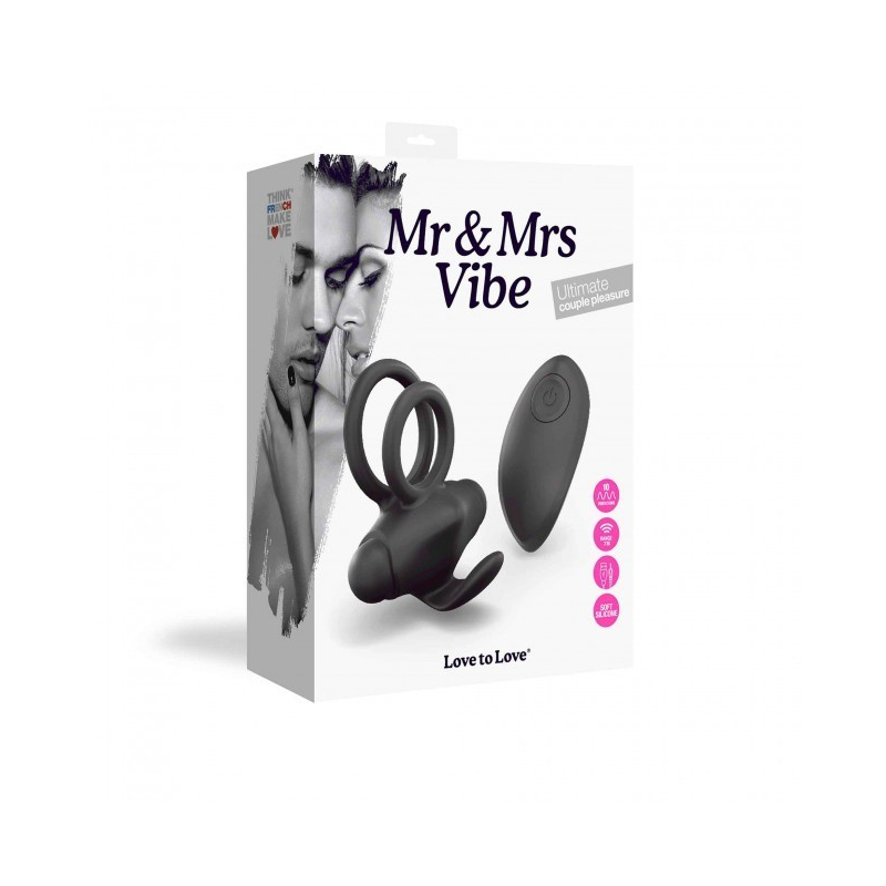 Cocking Vibrant Mr et Mrs Vibe Noir Blanc
