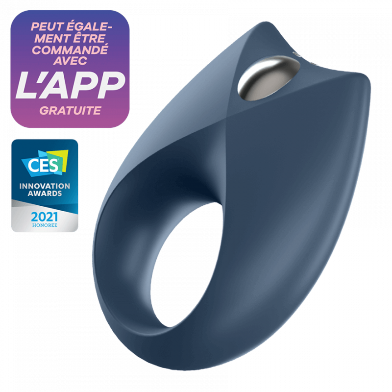 Cockring connecté Satisfyer Royal One Noir