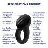 Cockring connecté Satisfyer Signet Ring Noir