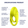 Cockring Satisfyer Spectacular duo Jaune