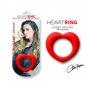 Heart ring Anneau a effet retardant Rouge
