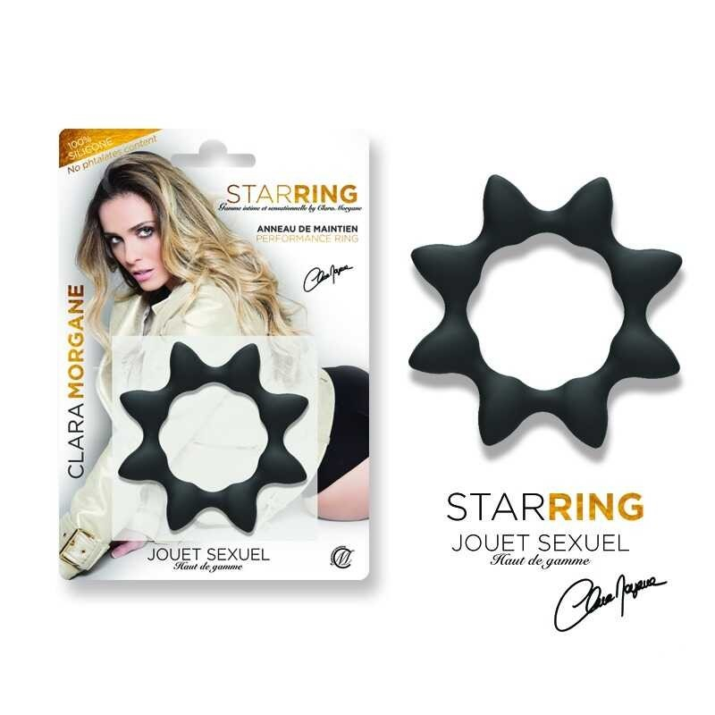 Star ring Anneau a effet retardant Noir