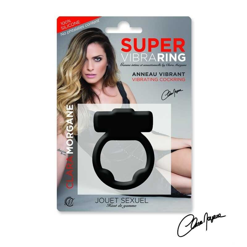 Super vibra ring Anneau vibrant Noir