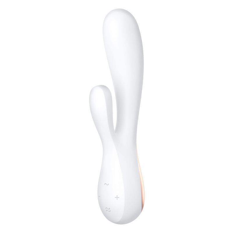 Vibromasseur connecté Satisfyer Mono Flex Blanc