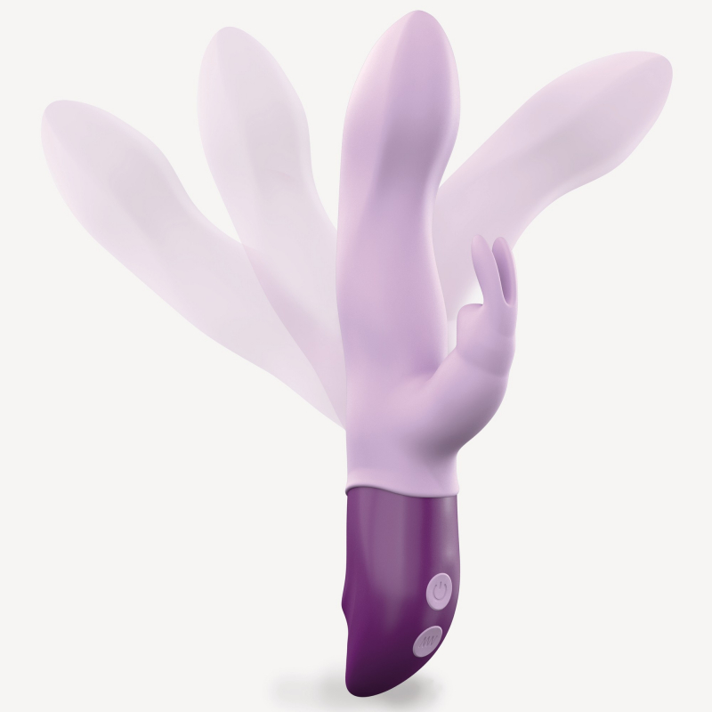 Vibromasseur Hello rabbit Violet