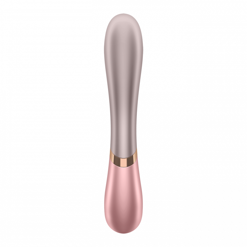 Vibromasseur rabbit chauffant Satisfyer Hot Lover pink Rose