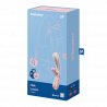Vibromasseur rabbit chauffant Satisfyer Hot Lover pink Rose