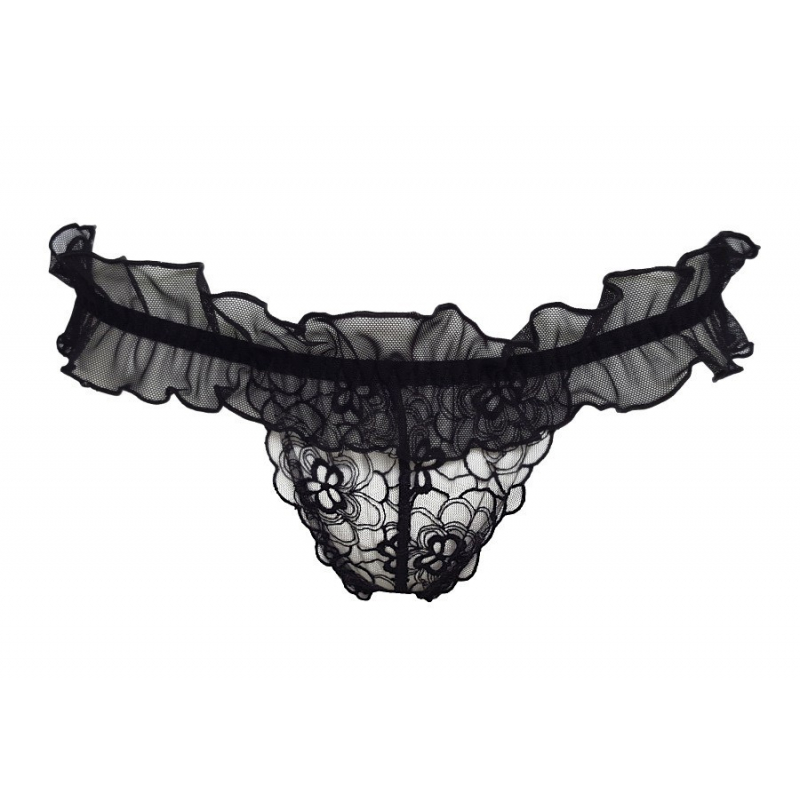 Elisa String Noir