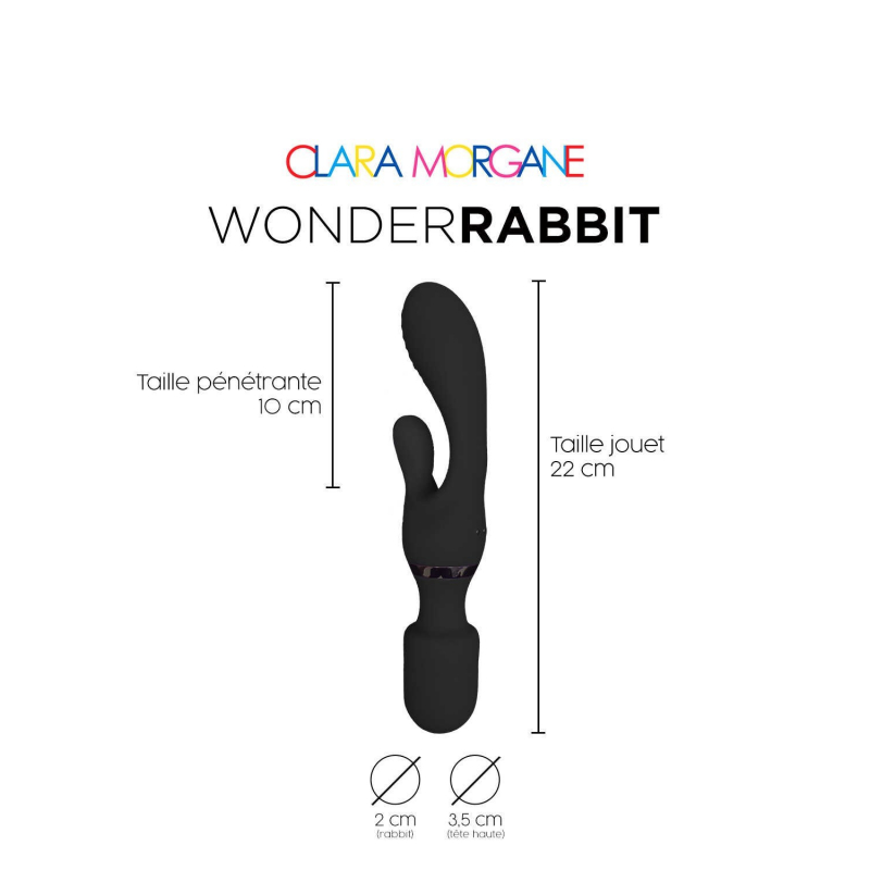 Wonder rabbit Noir