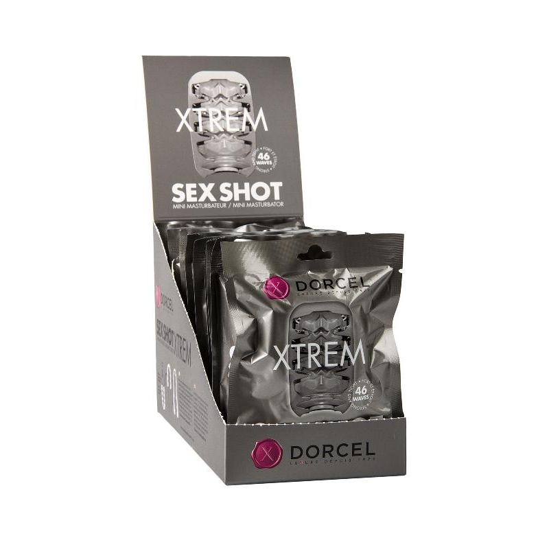 Masturbateur Sex Shot Xtrem Dorcel Blanc Transparent