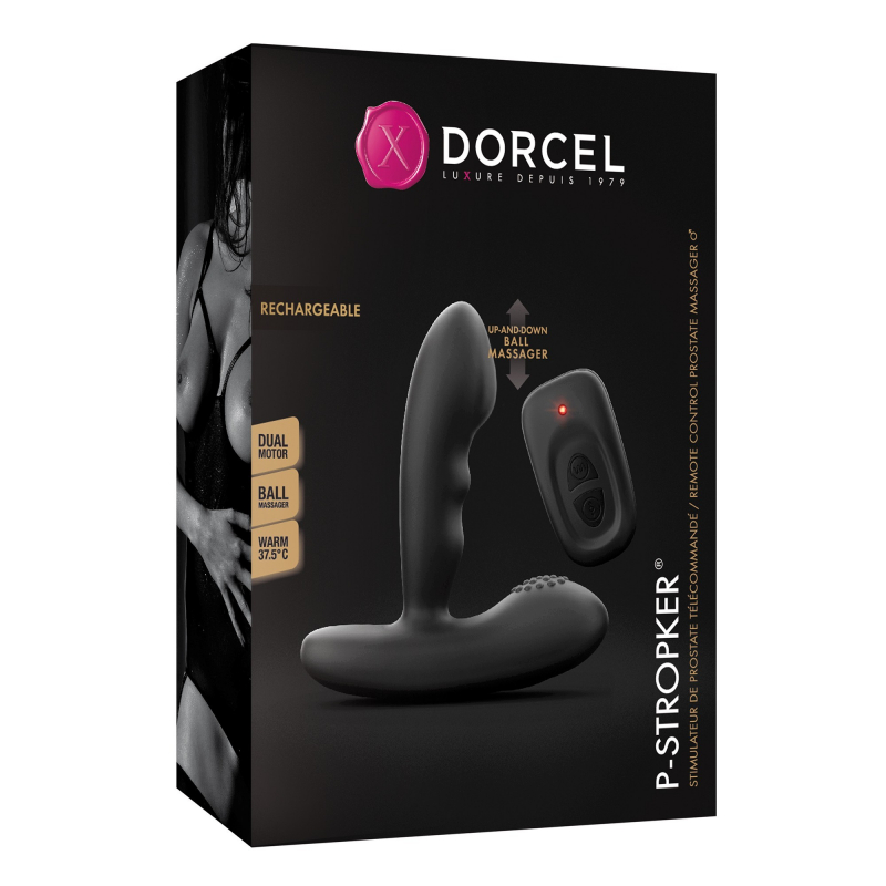 Stimulateur de prostate Dorcel P-Stroker Noir Parfum Nature