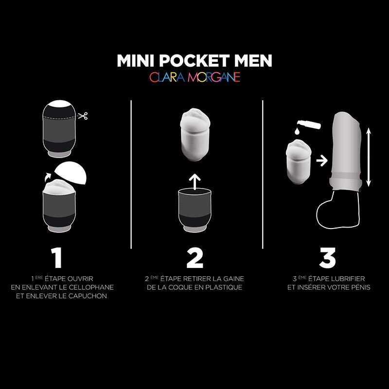 Mini pocket men vaginette Clara Morgane