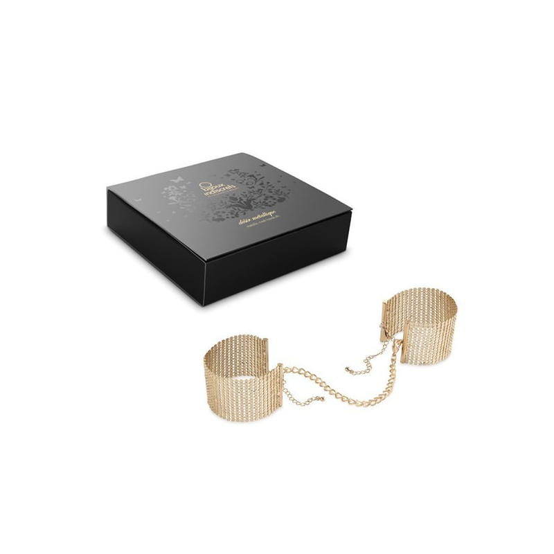 Désir Métallique Menottes Bracelets Or