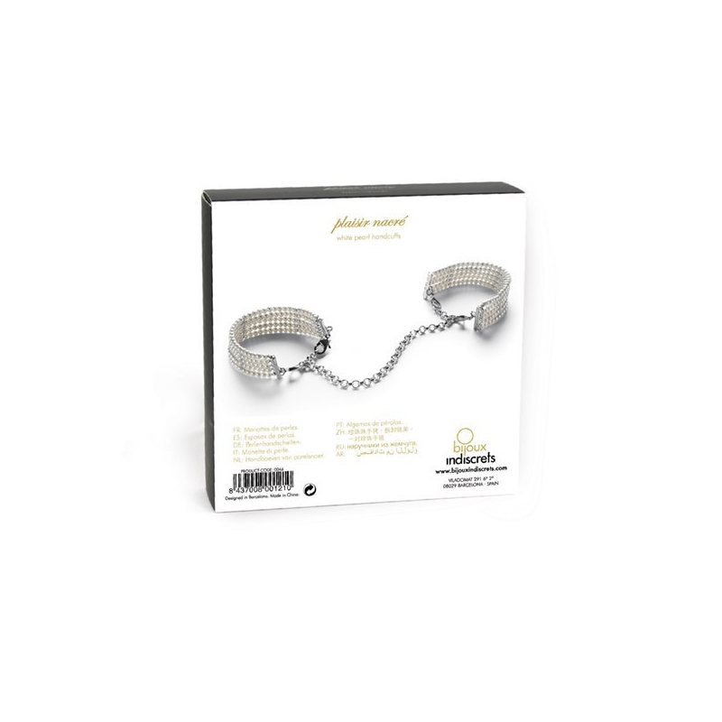 Plaisir Nacre Menottes Bracelets Blanc