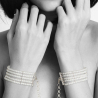 Plaisir Nacre Menottes Bracelets Blanc
