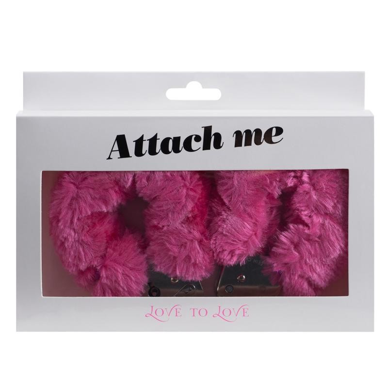 Menottes Attach me Rose