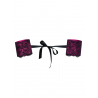 Roseberry Menottes Noir et Fuchsia