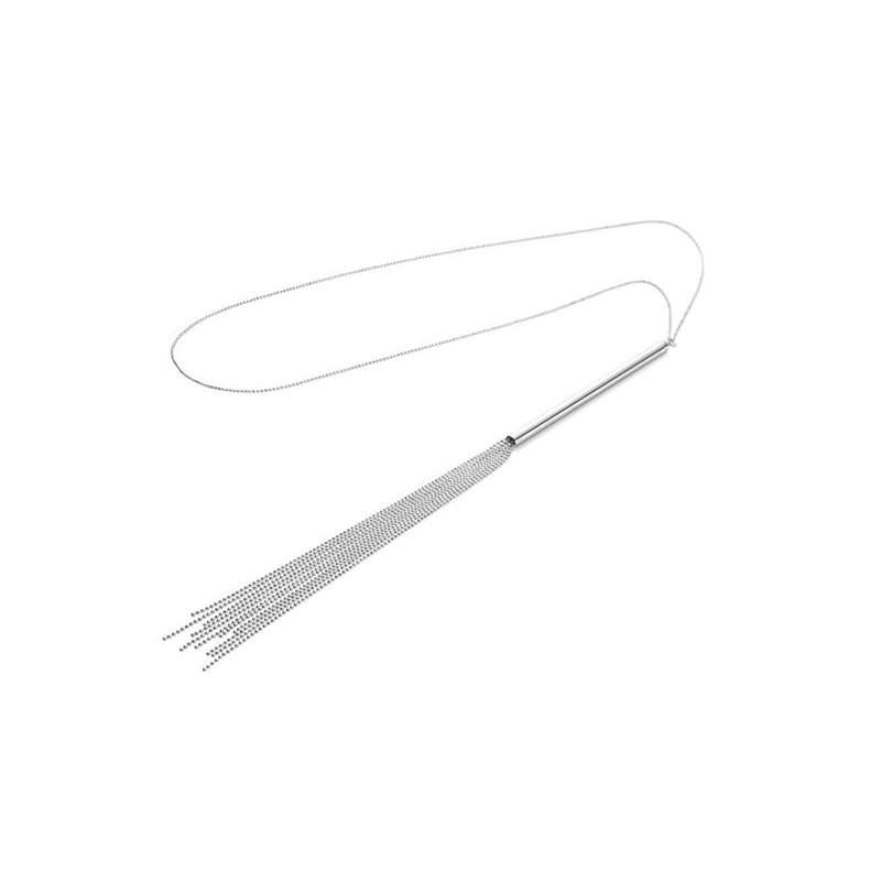 Magnifique Collier Fouet Argent