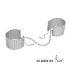 Desir Métallique Menottes Bracelets Argent