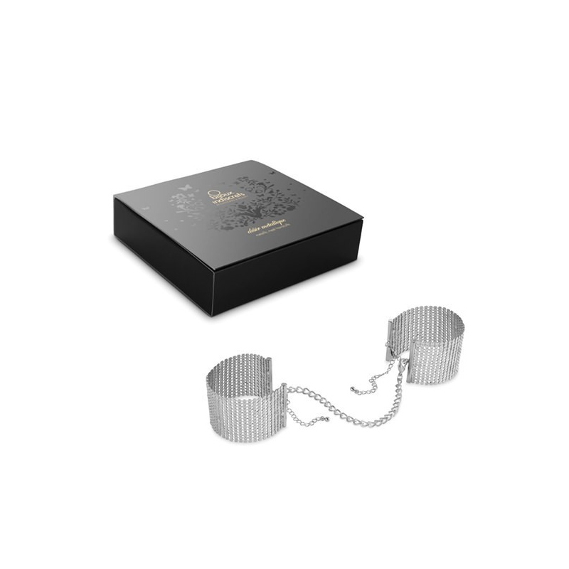 Desir Métallique Menottes Bracelets Argent
