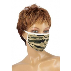 Masque en coton Passion Divers coloris Blanc