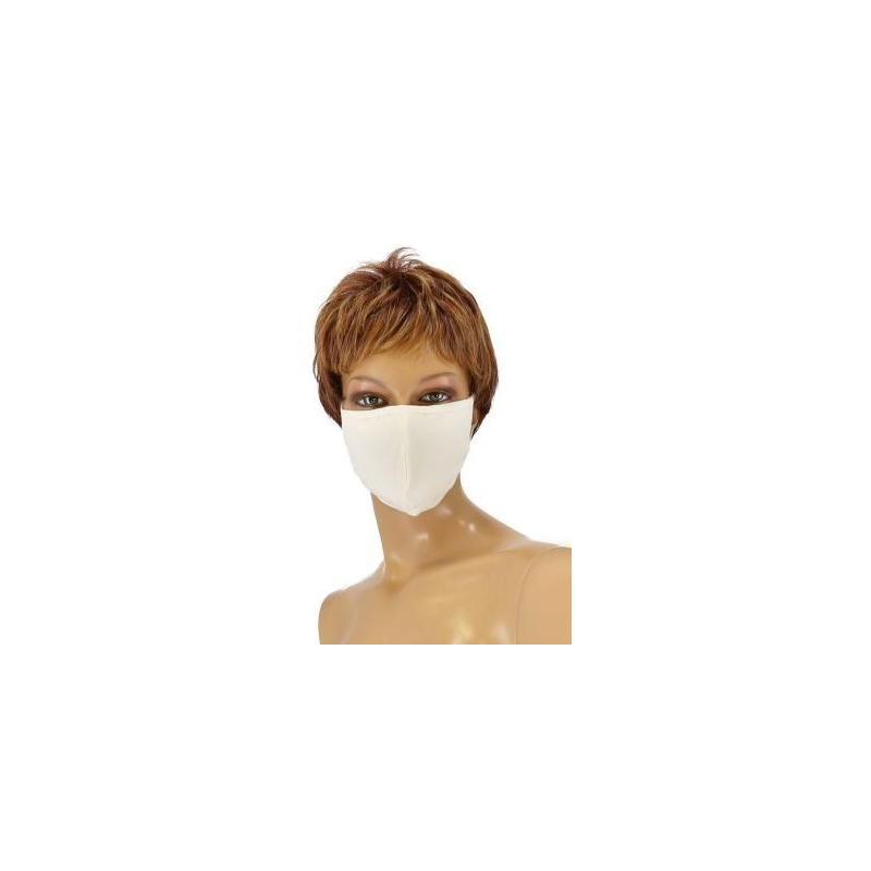 Masque en coton Passion Divers coloris Blanc