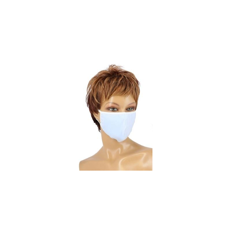 Masque en coton Passion Divers coloris Blanc