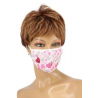 Masque en coton Passion Divers coloris Blanc
