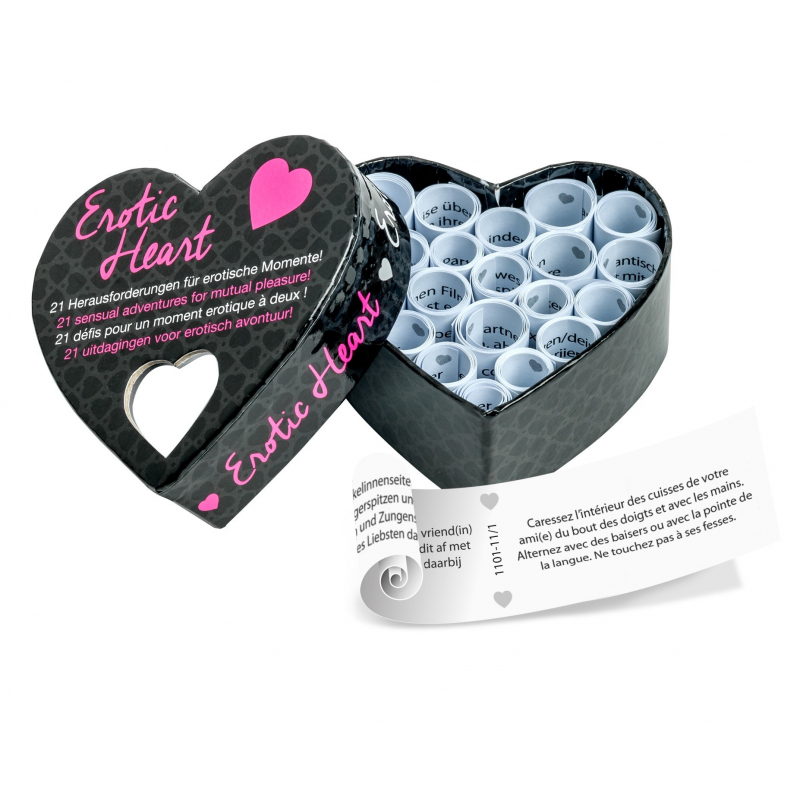 Jeu Erotic Heart Noir