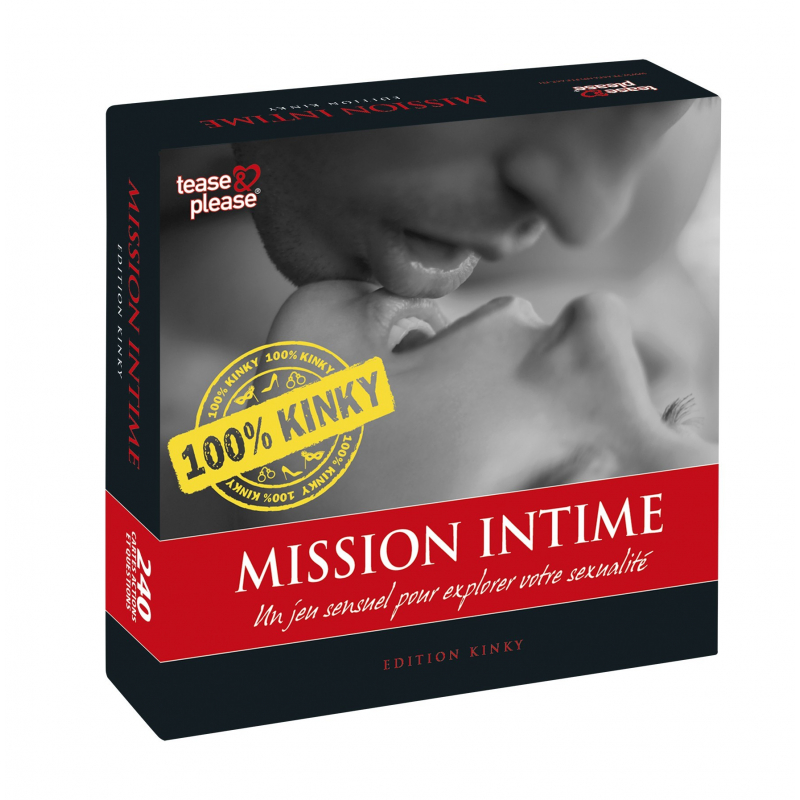 Jeu Mission Intime 100 Kinky Noir