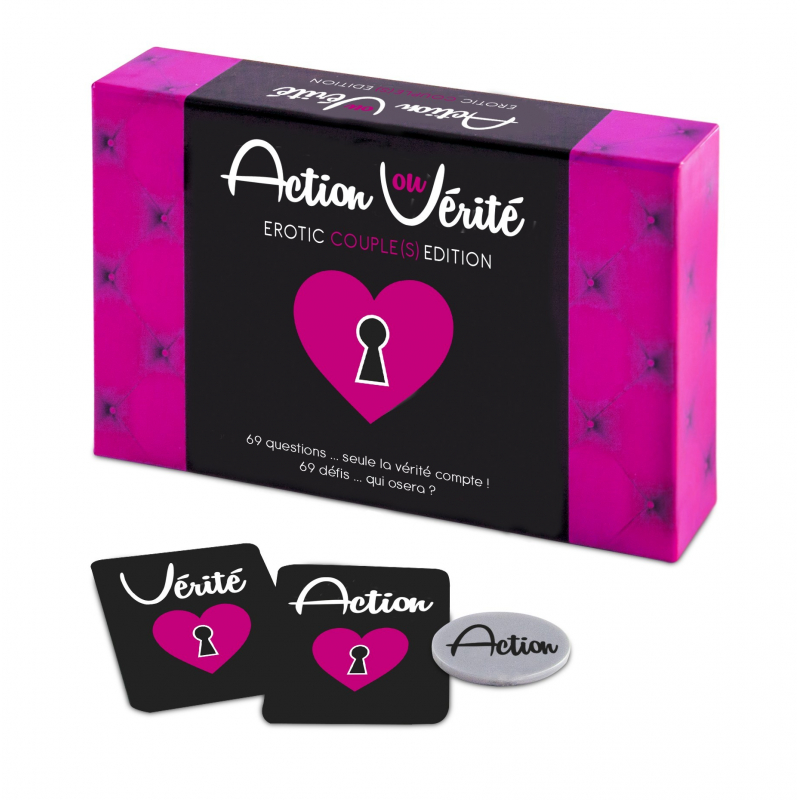 Jeu Action ou Vérité Erotic Couple s Rose