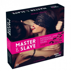 Kit BDSM Master and Slave Premium Rose Noir