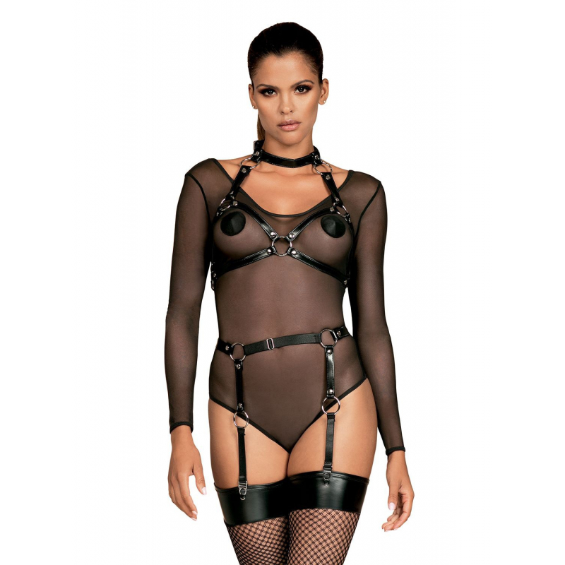 A740 Harnais Soutien-gorge Noir