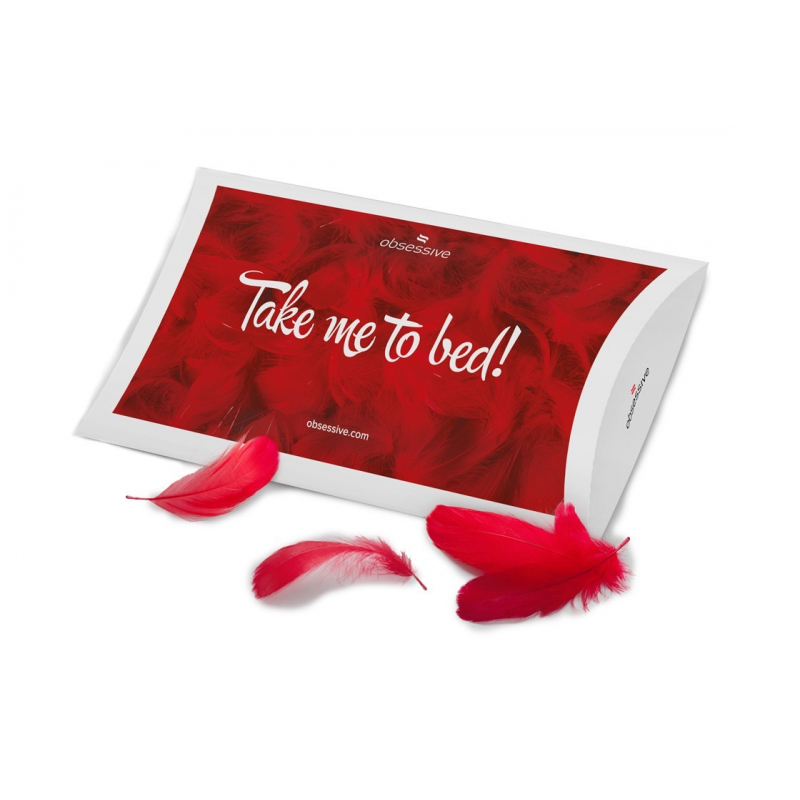 Plumes de lit Rouge