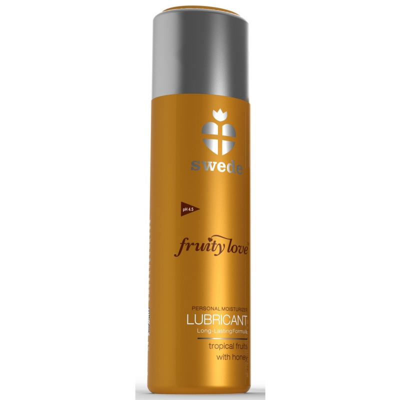 Lubrifiant Fruits exotiques Miel 100 ml Parfum Fruits exotiques Orange