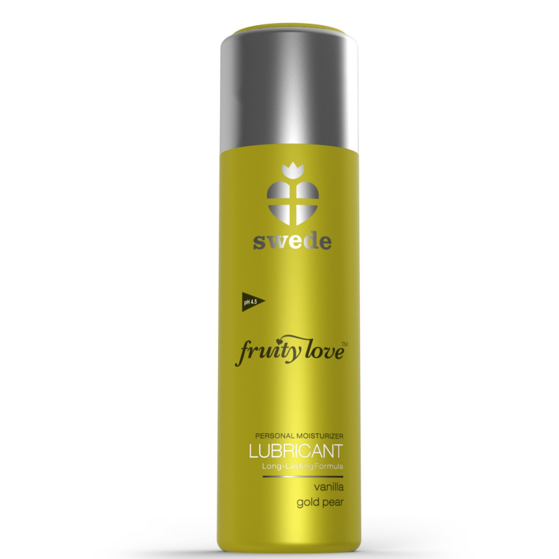 Lubrifiant Vanille Poire 100 ml Parfum Vanille Jaune