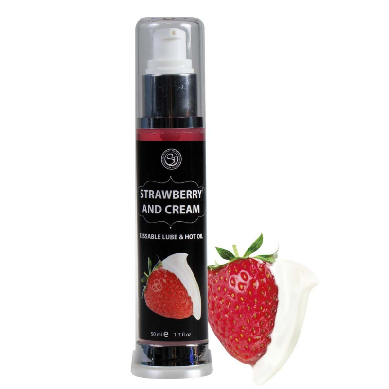 Lubrifiant effet chaud Fraise 50ml 3538 Parfum Fraise