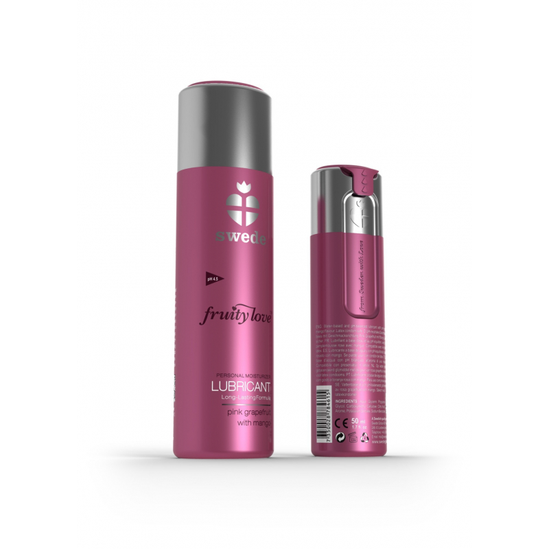 Lubrifiant Pamplemousse rose Mangue 50 ml Parfum Pamplemousse Rose