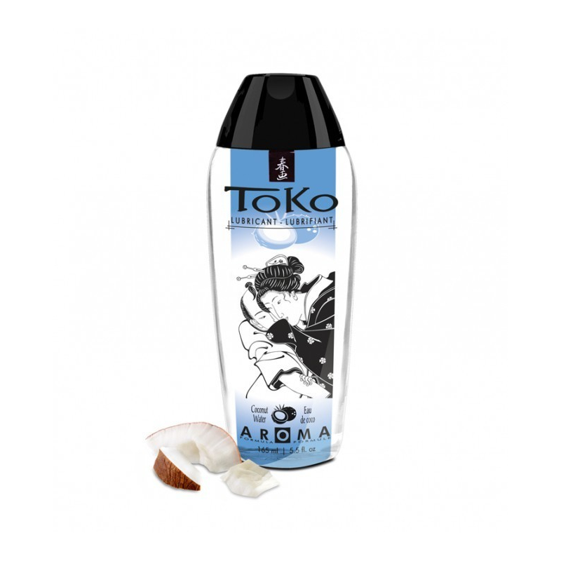 Toko Aroma Eau de Coco Lubrifiant 165 ml Parfum Cerise