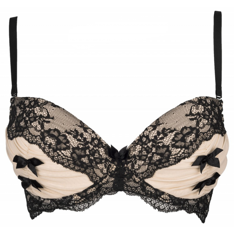 Pain au Chocolat Soutien-gorge V-6241 Beige