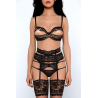 Poison Soutien-gorge V-6701 Noir