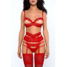Intense Soutien-gorge V-6721 Rouge